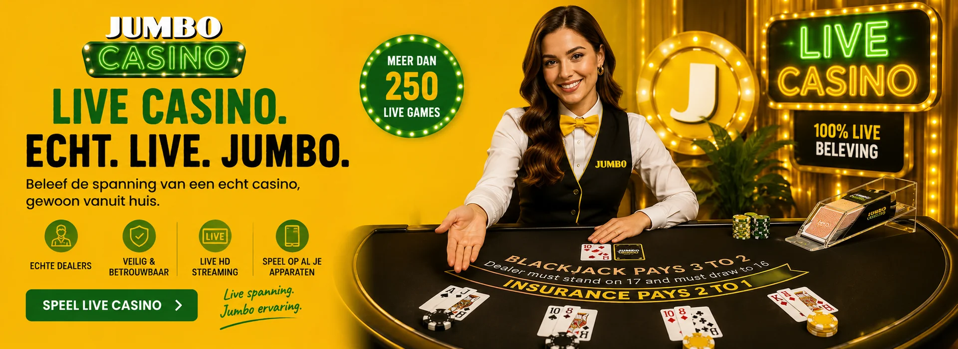 Live casino — Jumbo Casino